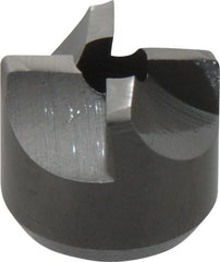 Made in USA - 4 Flutes, 3/4" Diam, 1/4" Pilot Hole Diam, High Speed Steel Reverse Counterbore - Exact Tooling
