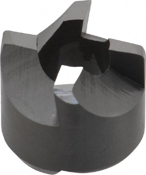 Made in USA - 4 Flutes, 3/4" Diam, 3/8" Pilot Hole Diam, High Speed Steel Reverse Counterbore - Exact Tooling