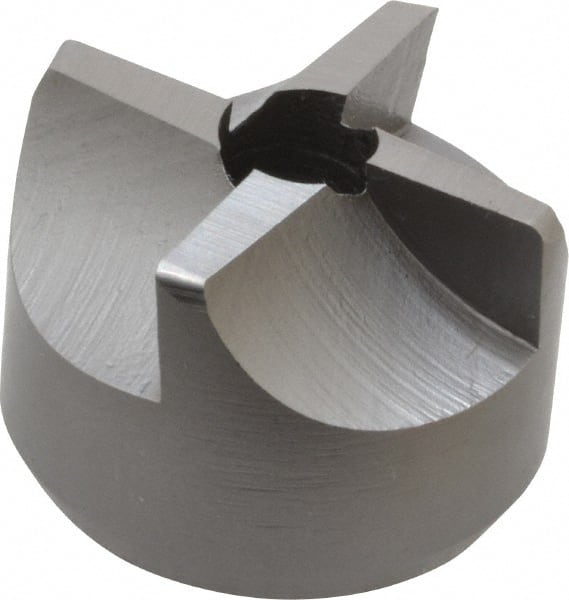 Made in USA - 4 Flutes, 7/8" Diam, 1/4" Pilot Hole Diam, High Speed Steel Reverse Counterbore - Exact Tooling