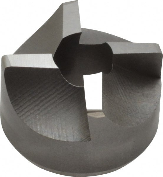 Made in USA - 4 Flutes, 1" Diam, 3/8" Pilot Hole Diam, High Speed Steel Reverse Counterbore - Exact Tooling