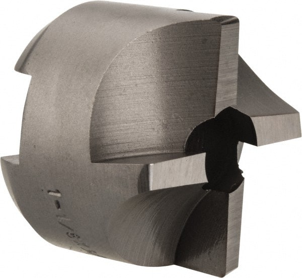 Made in USA - 4 Flutes, 1-1/8" Diam, 3/8" Pilot Hole Diam, High Speed Steel Reverse Counterbore - Exact Tooling