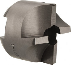 Made in USA - 4 Flutes, 1-1/8" Diam, 3/8" Pilot Hole Diam, High Speed Steel Reverse Counterbore - Exact Tooling