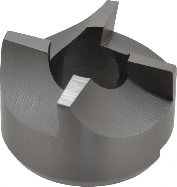 Made in USA - 4 Flutes, 1-5/8" Diam, 3/4" Pilot Hole Diam, High Speed Steel Reverse Counterbore - Exact Tooling