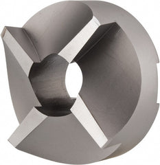 Made in USA - 4 Flutes, 2" Diam, 3/4" Pilot Hole Diam, High Speed Steel Reverse Counterbore - Exact Tooling