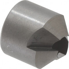 Made in USA - 5/8" Cutter Head Diam, 1/4" Pilot Hole Diam, Solid Carbide Reverse Countersink - Exact Tooling
