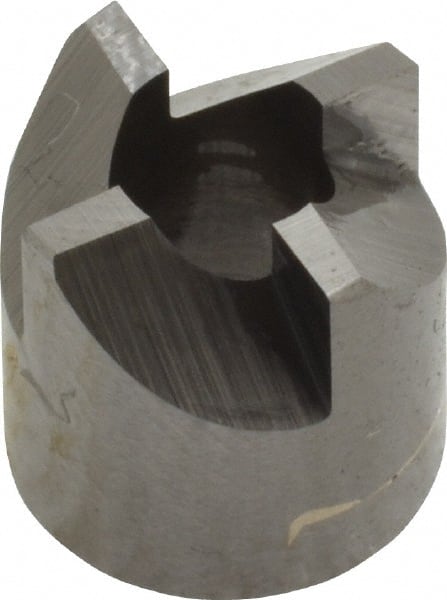 Made in USA - 4 Flutes, 1/2" Diam, 1/4" Pilot Hole Diam, Solid Carbide Reverse Counterbore - Exact Tooling