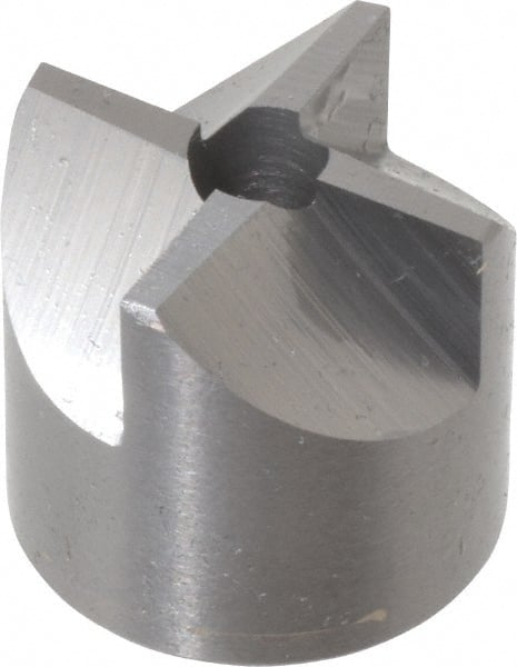 Made in USA - 4 Flutes, 11/16" Diam, 3/16" Pilot Hole Diam, Solid Carbide Reverse Counterbore - Exact Tooling