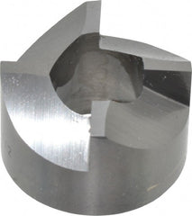 Made in USA - 4 Flutes, 1" Diam, 1/2" Pilot Hole Diam, Solid Carbide Reverse Counterbore - Exact Tooling