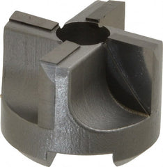 Made in USA - 4 Flutes, 1-1/8" Diam, 3/8" Pilot Hole Diam, Carbide-Tipped Reverse Counterbore - Exact Tooling