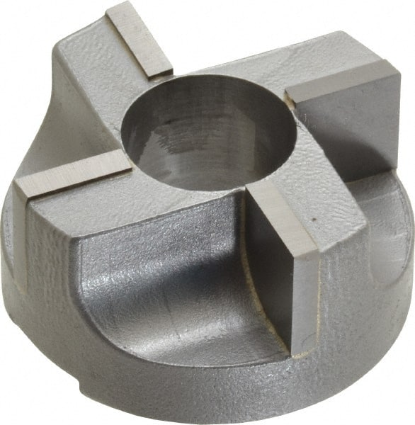 Made in USA - 4 Flutes, 1-1/2" Diam, 5/8" Pilot Hole Diam, Carbide-Tipped Reverse Counterbore - Exact Tooling