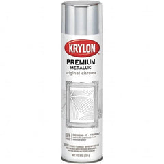 Krylon - Original Chrome, Gloss, Metallic Spray Paint - 8 oz Container - Exact Tooling