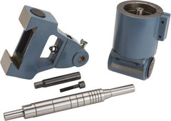 Vectrax - Right Angle Milling Head - Includes 1 Inch Arbor, Arbor Support for R8 Spindle, Horizontal Milling Attachment Including Right Angle Head and R8 in - R8 out - Exact Tooling