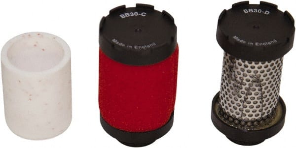 AIR Systems - SCBA/EEBA Breather Box Replacement Filter Kit - Use with Grade-D Filtration Systems - Exact Tooling