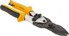 Value Collection - 1-1/2" Length of Cut, Straight Pattern Aviation Snip - 10" OAL - Exact Tooling