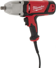 Milwaukee Tool - 1/2 Inch Drive, 300 Ft./Lbs. Torque, Pistol Grip Handle, 1,800 RPM, Impact Wrench - 7 Amps, 120 Volts - Exact Tooling