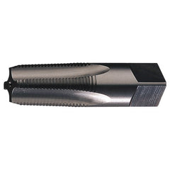 ‎1-11.5 NPTF 5 Flute HSS Medium Hook Taper Taper Pipe Tap- Bright - Exact Tooling