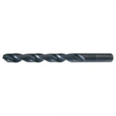 #15 RHS / RHC HSS 135 Degree Split Point Heavy Duty Jobber Length Drill - Steam Oxide - Exact Tooling