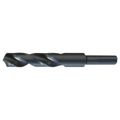 63/64 RHS / RHC HSS 118 Degree Split Point 1/2″ Reduced Shank Silver & Deming Drill - Steam Oxide - Exact Tooling