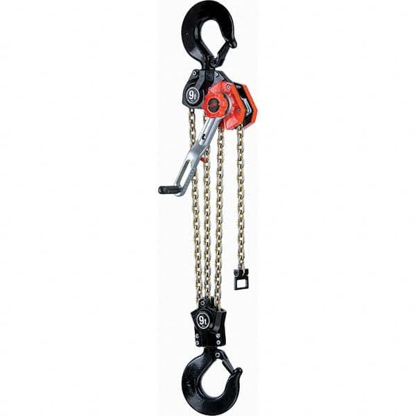 CM - 20,160 Lb Capacity, 15' Lift Height, Chain Manual Lever Hoist - Exact Tooling