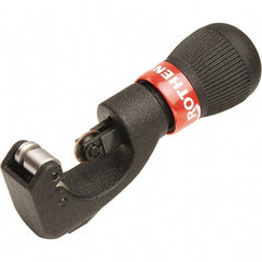 Rothenberger - 1/8" to 1-1/8" Pipe Capacity, Tube Cutter - Cuts Copper, 5" OAL - Exact Tooling