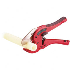 Rothenberger - 1-5/8" Pipe Capacity, Tube & Pipe Cutter - Cuts Plastic, PVC, CPVC, 9" OAL - Exact Tooling