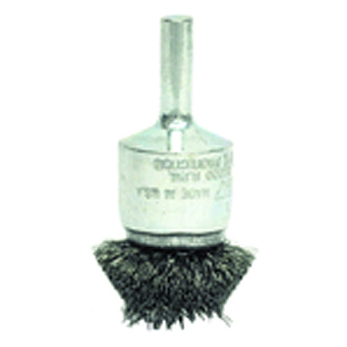 1″ Diameter - Steel Wire Flared End Brush - Exact Tooling