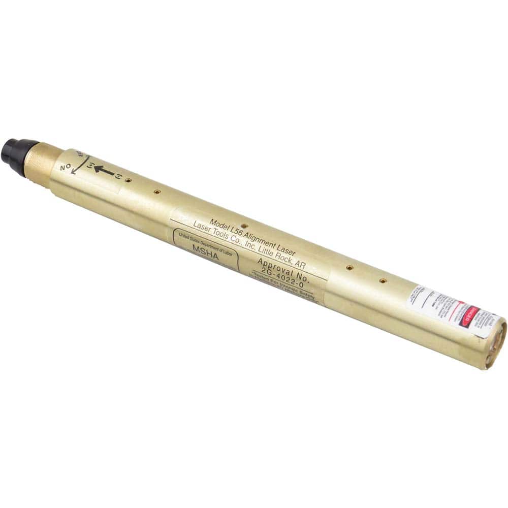 Laser Tools Co. - Laser Pointers; Type: Intrinsic Safe Laser Pointer ; Type of Power: 2 AAA Batteries ; Batteries Included: Yes ; Material: Brass ; Color: Red - Exact Tooling