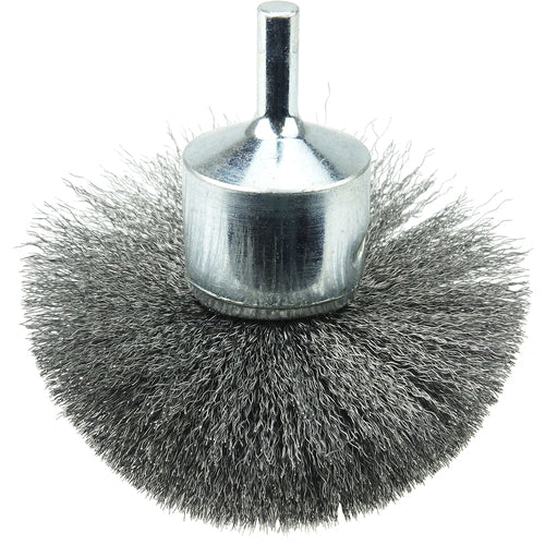 3″ Diameter - Steel Wire Flared End Brush - Exact Tooling