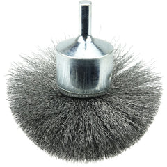 3″ Diameter - Steel Wire Flared End Brush - Exact Tooling