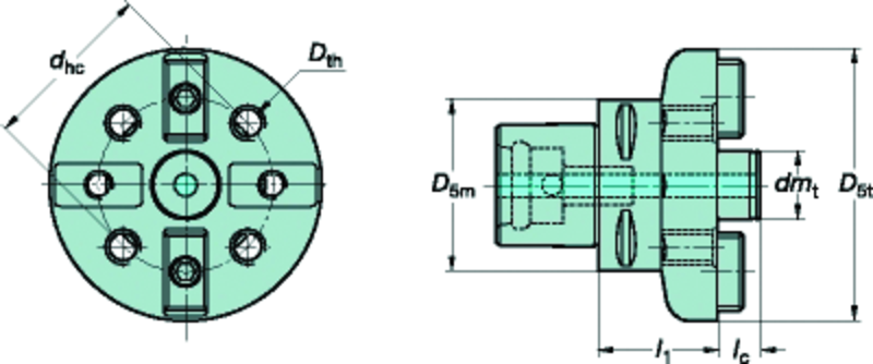 C8 391.XL-40 065 CoroBore® xL - Exact Tooling