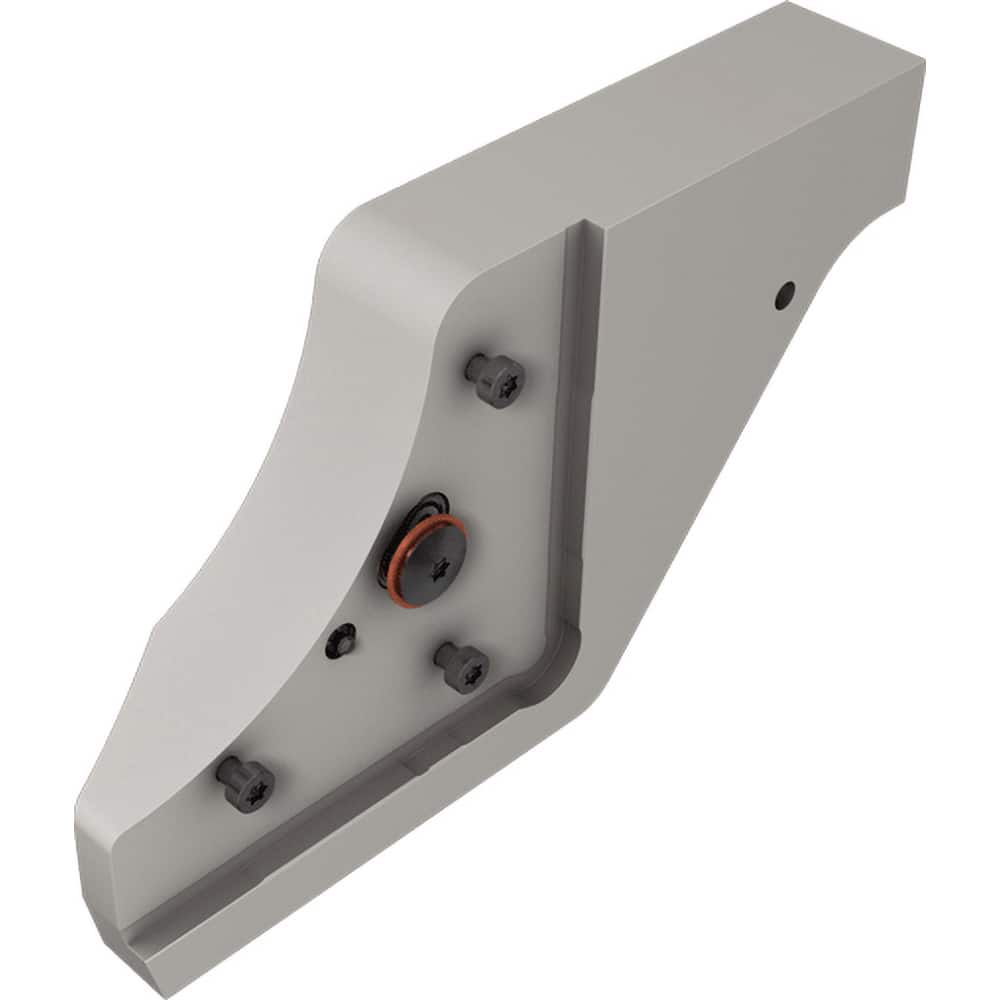 Iscar - Indexable Cut-Off Blade Tool Blocks; Tool Block Style: TGTBQ ; Blade Height (mm): 90.50 ; Manufacturers Catalog Number: TGTBQ 25.4L-D120-JHP ; Overall Length (mm): 165.0000 ; Overall Height (mm): 95.00000 ; Shank Height (Inch): 1 - Exact Tooling