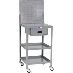 Little Giant - Mobile Work Stands Type: Shop Desk Width (Inch): 31 - Exact Tooling