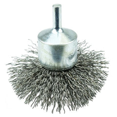 3″ Diameter - Steel Wire Flared End Brush - Exact Tooling