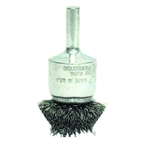 1″ Diameter - Steel Wire Flared End Brush - Exact Tooling