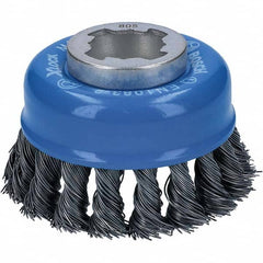 Bosch - 3" Diam 0.012" X-LOCK Carbon Steel Fill Cup Brush - Exact Tooling