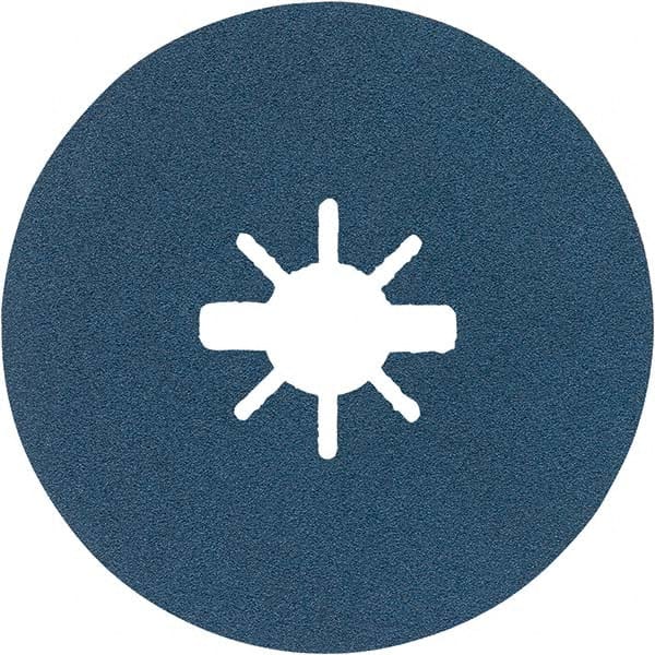 Bosch - Fiber Discs Disc Diameter (Inch): 4-1/2 Abrasive Material: Zirconia Alumina - Exact Tooling