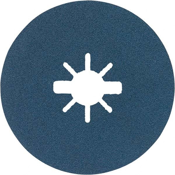 Bosch - Fiber Discs Disc Diameter (Inch): 4-1/2 Abrasive Material: Zirconia Alumina - Exact Tooling