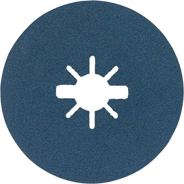 Bosch - Fiber Discs Disc Diameter (Inch): 5 Abrasive Material: Zirconia Alumina - Exact Tooling
