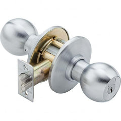 Best - Knob Locksets Type: Privacy Door Thickness: 1 3/4 - 2 1/8 - Exact Tooling