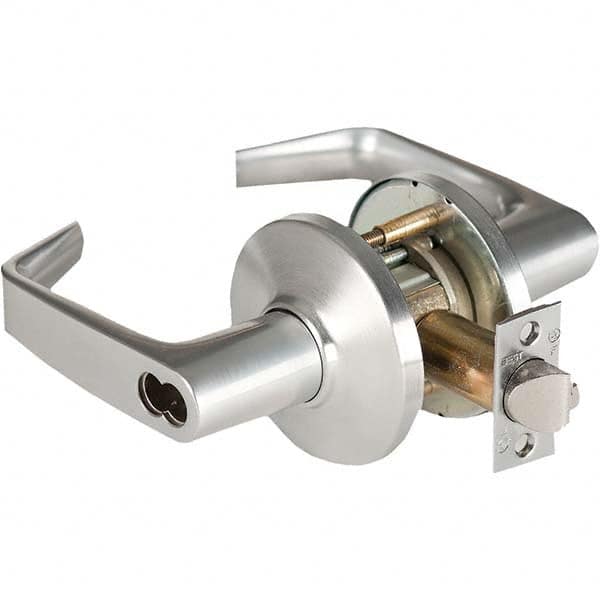 Best - Storeroom Lever Lockset for 1-3/4 to 2-1/4" Thick Doors - Exact Tooling