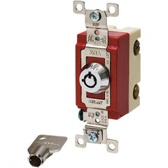 Bryant Electric - Key Switches Switch Type: 4 Tumbler Switch Sequence: On-Off - Exact Tooling