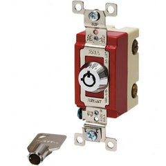 Bryant Electric - Key Switches Switch Type: 4 Tumbler Switch Sequence: On-Off - Exact Tooling