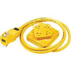 Bryant Electric - GFCI Cords & Power Distribution Centers Mount Type: Plug-In Number of Outlets: 4 - Exact Tooling
