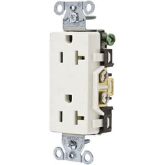 Bryant Electric - Straight Blade Receptacles Receptacle Type: Duplex Receptacle Grade: Commercial - Exact Tooling