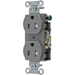 Bryant Electric - Straight Blade Receptacles Receptacle Type: Duplex Receptacle Grade: Commercial - Exact Tooling