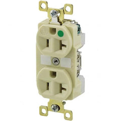 Bryant Electric - Straight Blade Receptacles Receptacle Type: Duplex Receptacle Grade: Hospital - Exact Tooling