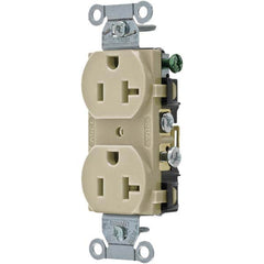 Bryant Electric - Straight Blade Receptacles Receptacle Type: Duplex Receptacle Grade: Commercial - Exact Tooling