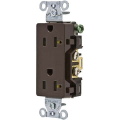Bryant Electric - Straight Blade Receptacles Receptacle Type: Duplex Receptacle Grade: Commercial - Exact Tooling