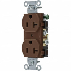 Bryant Electric - Straight Blade Receptacles Receptacle Type: Duplex Receptacle Grade: Commercial - Exact Tooling