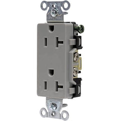 Bryant Electric - Straight Blade Receptacles Receptacle Type: Duplex Receptacle Grade: Commercial - Exact Tooling